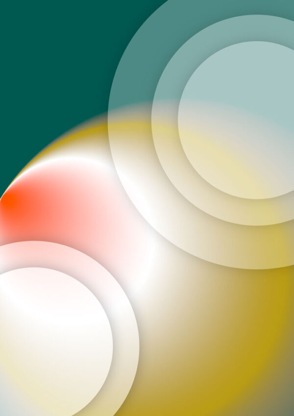 Deco Circles Green Light