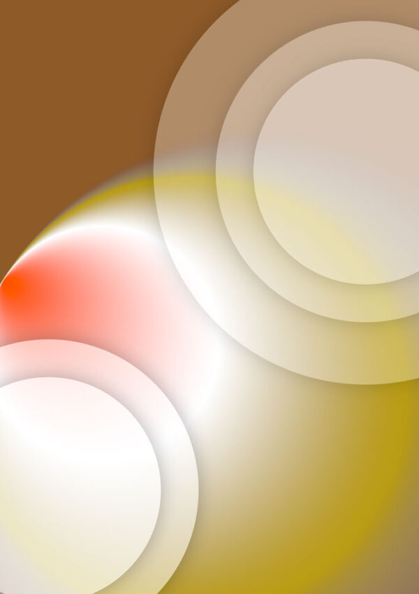 Deco Circles Brown Light